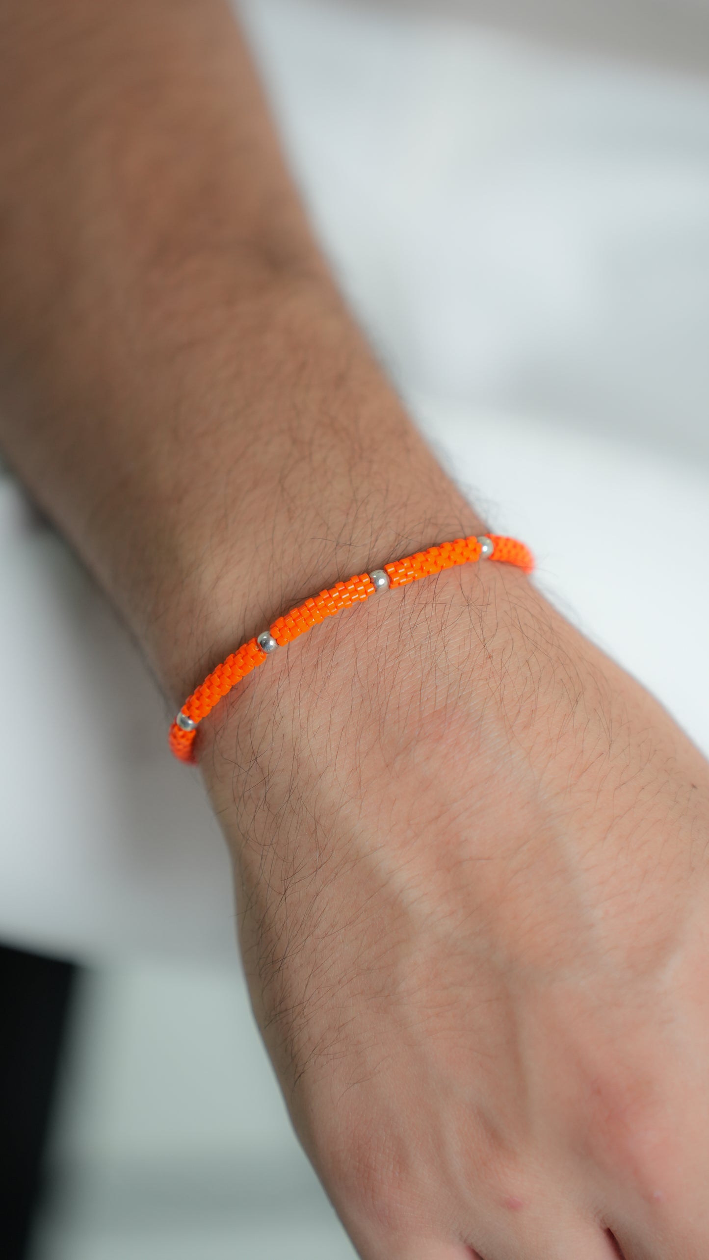 Pulsera redonda BOREAL NARANJA