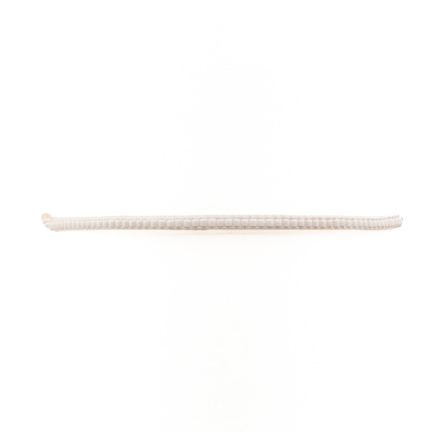 Pulsera Miyuki linea sencilla blanca