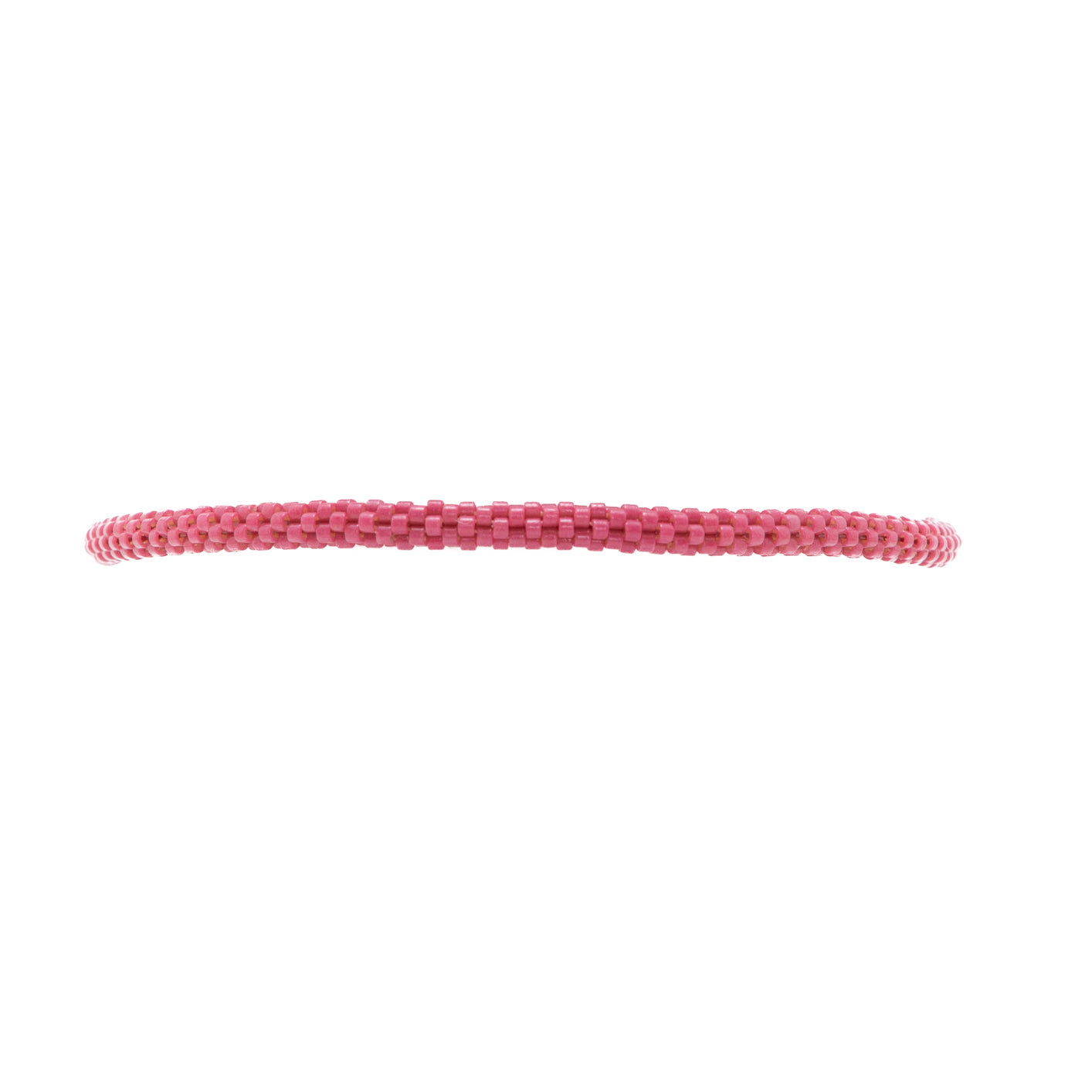 Pulsera Miyuki redondas rosa