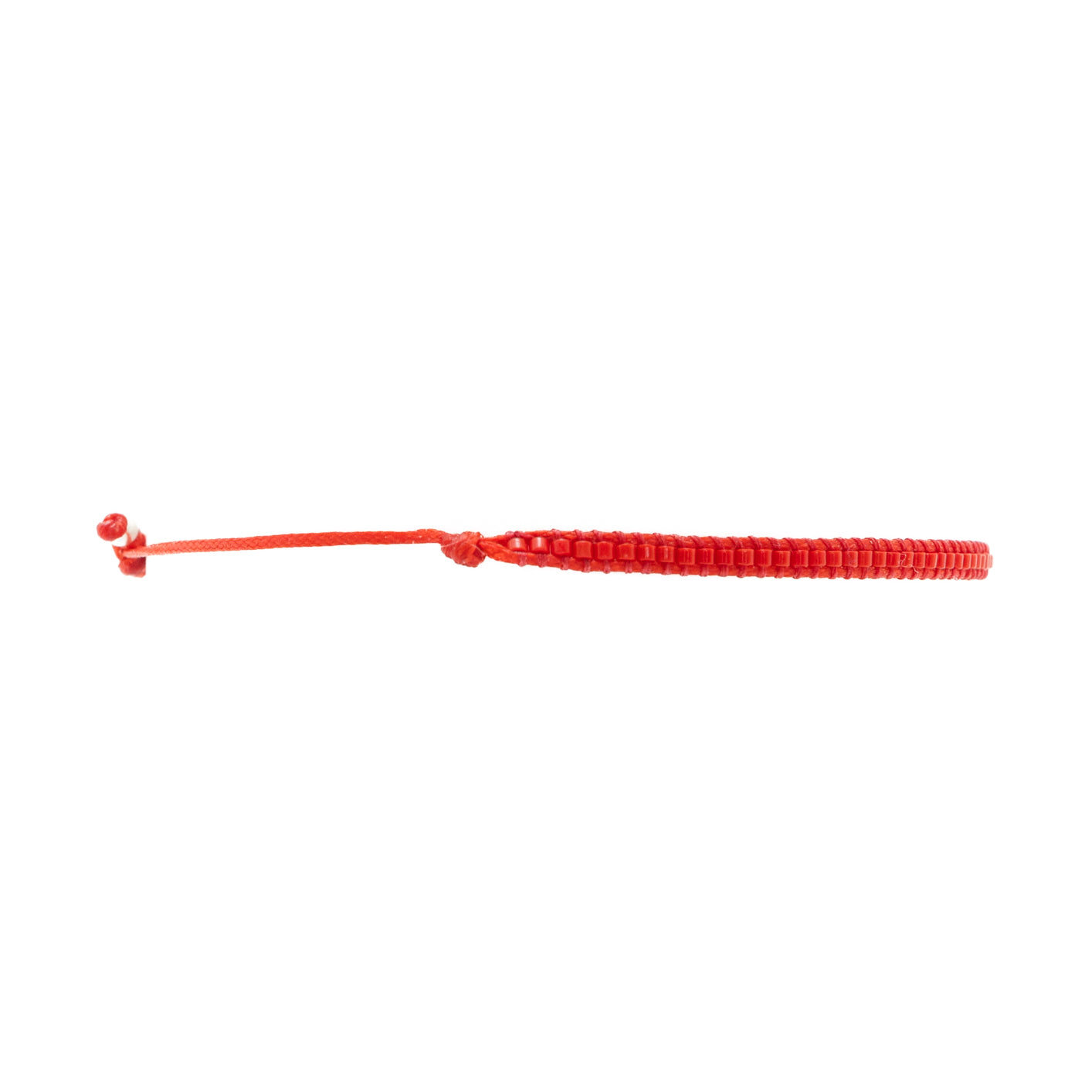 Pulsera Miyuki linea sencilla roja