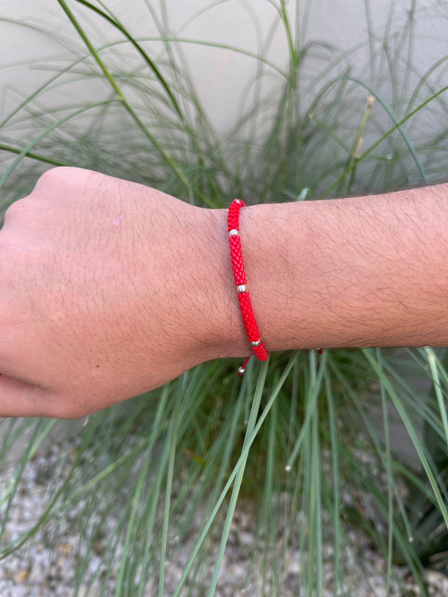 Pulsera redonda BOREAL ROJA