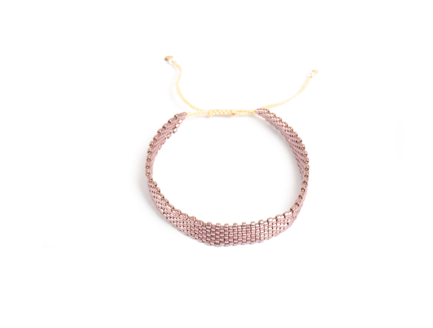 Pulsera Miyuki chica malva