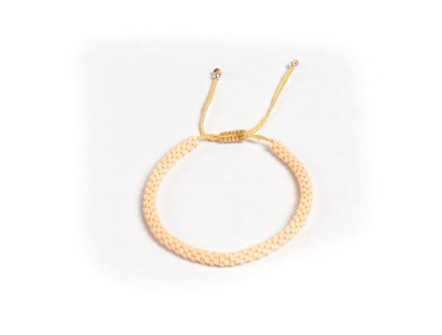 Pulsera Miyuki redonda Nude