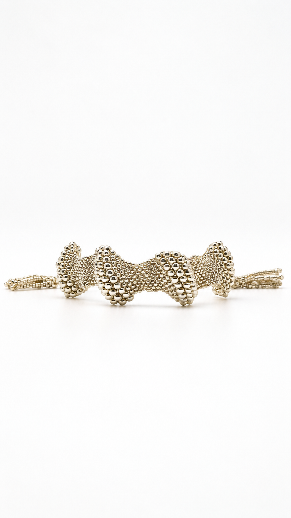 Brazalete ESTER PLATEADA