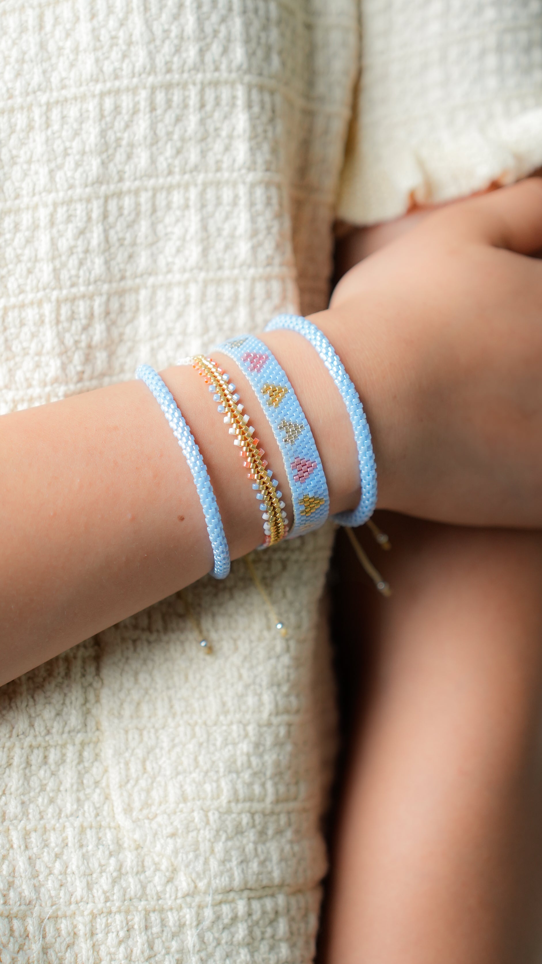 Set LATIDOS DEL ALMA azul