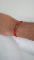 Pulsera redonda BOREAL ROJA