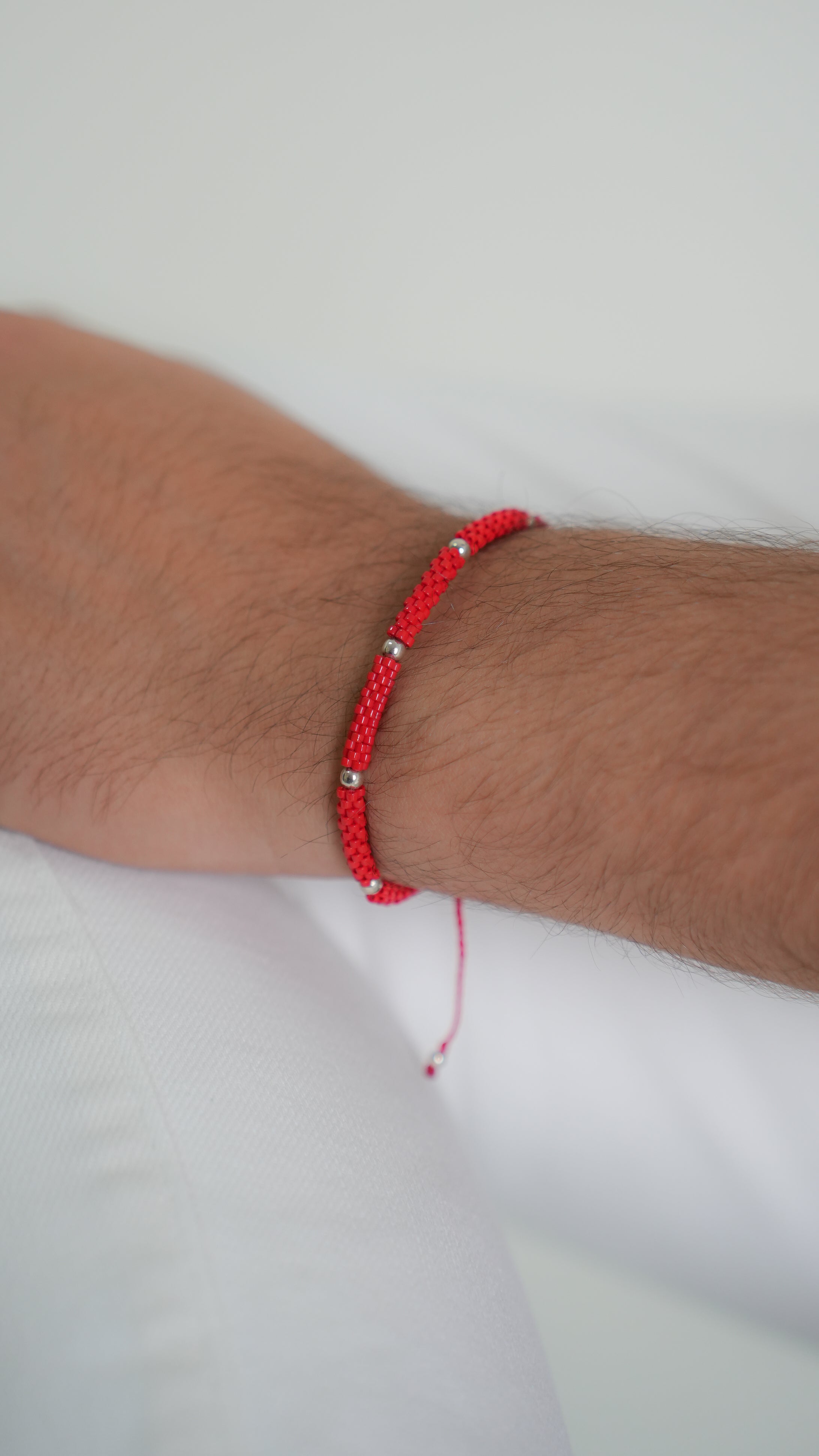 Pulsera redonda BOREAL ROJA