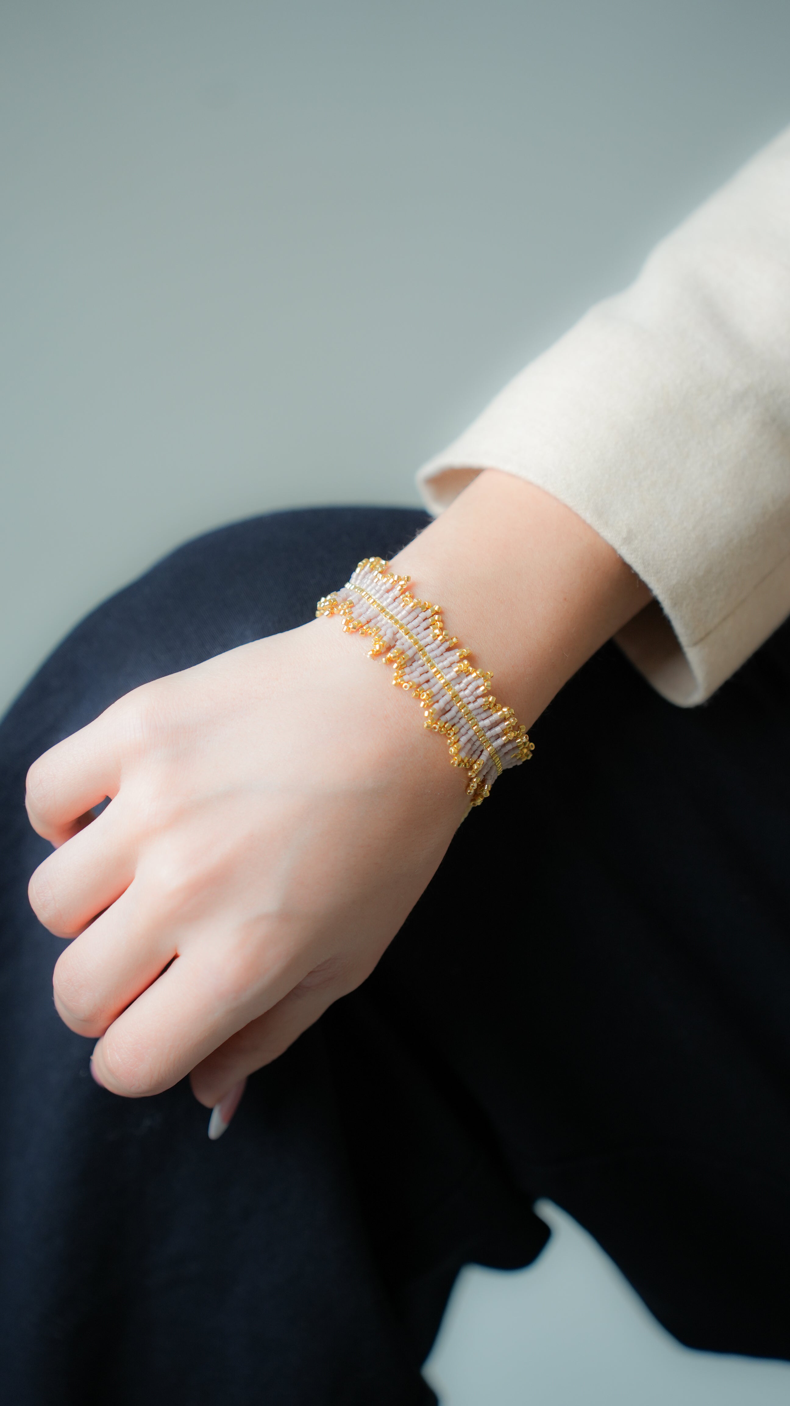 Brazalete Miyuki FLECOS NUDE