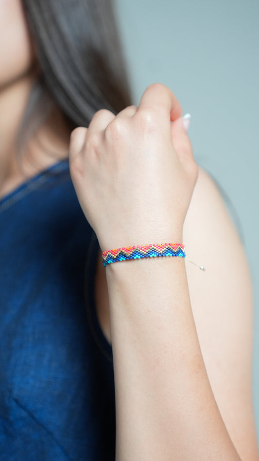 Pulsera Miyuki chica espiral colores