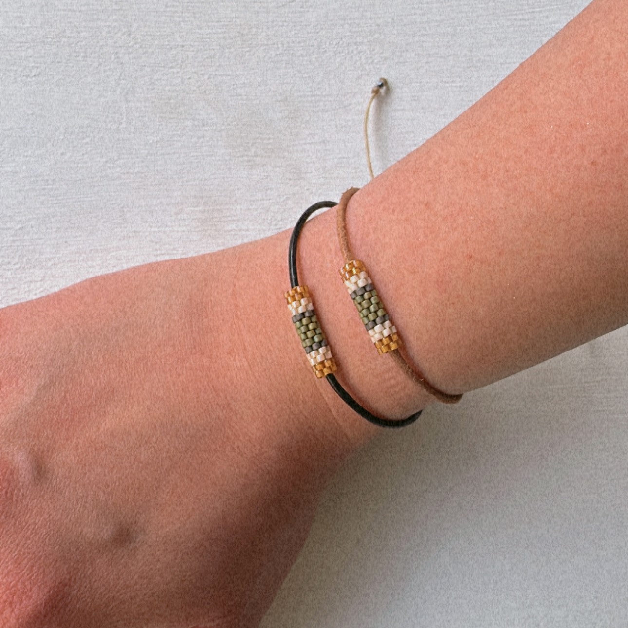 Pulsera Miyuki cilindro