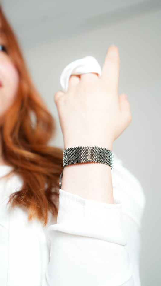 Pulsera Miyuki grande oxford
