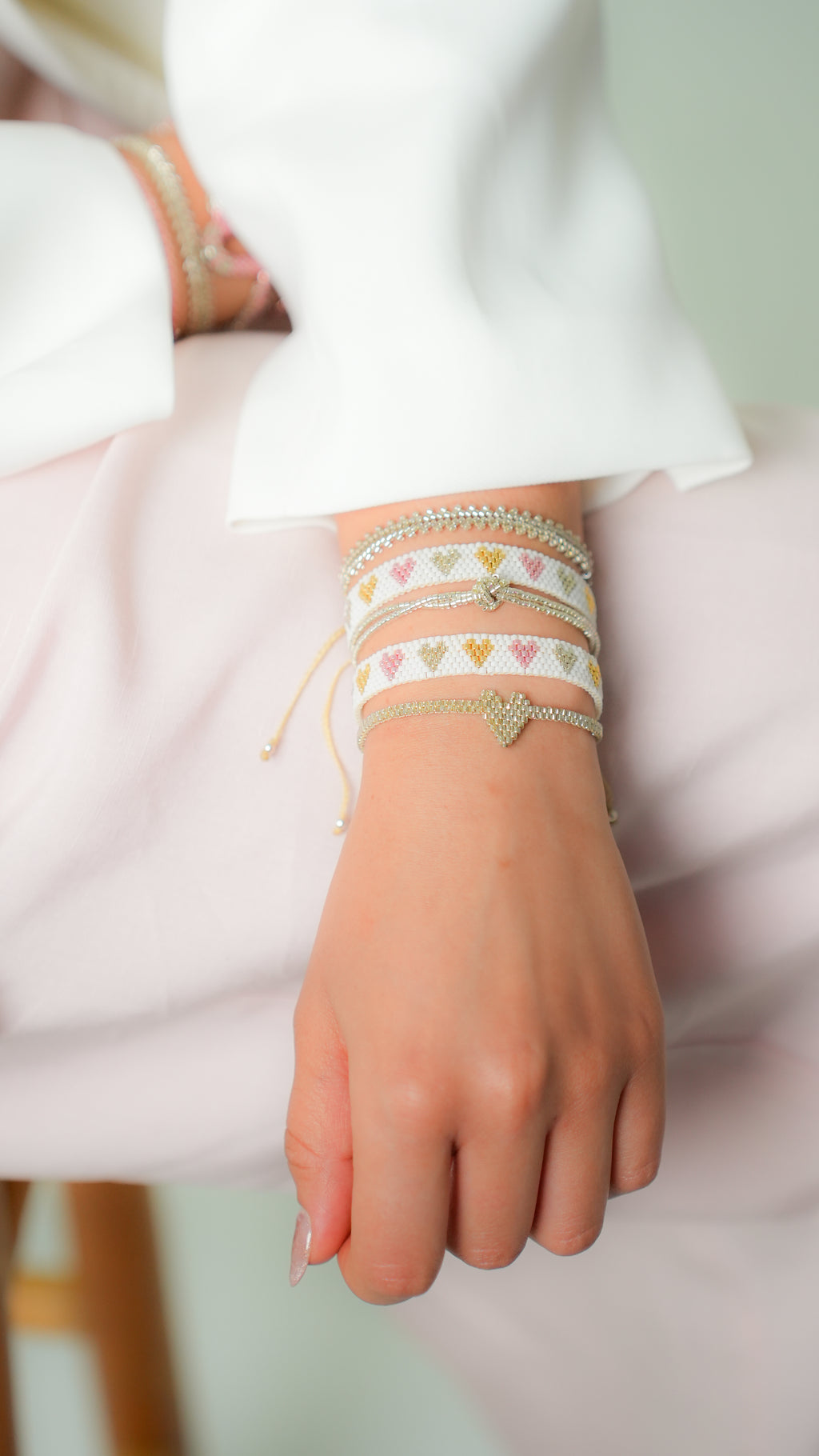 Set LATIDOS DEL ALMA blanco