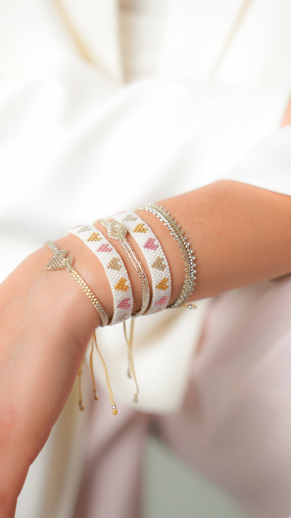 Set LATIDOS DEL ALMA blanco