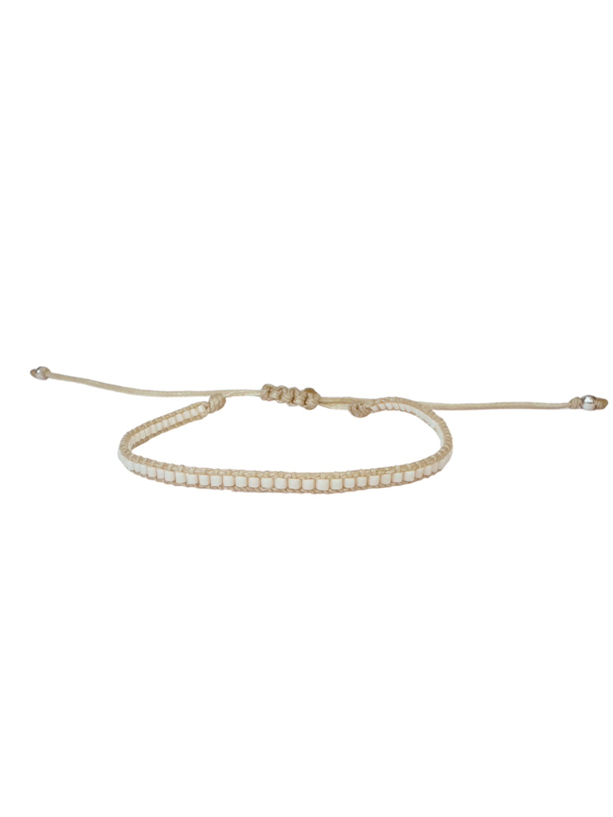 Pulsera Miyuki linea sencilla Nude