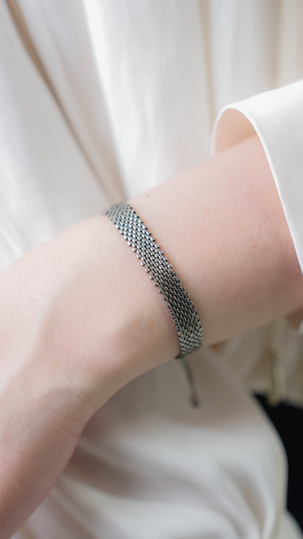 Pulsera Miyuki chica oxford brillante