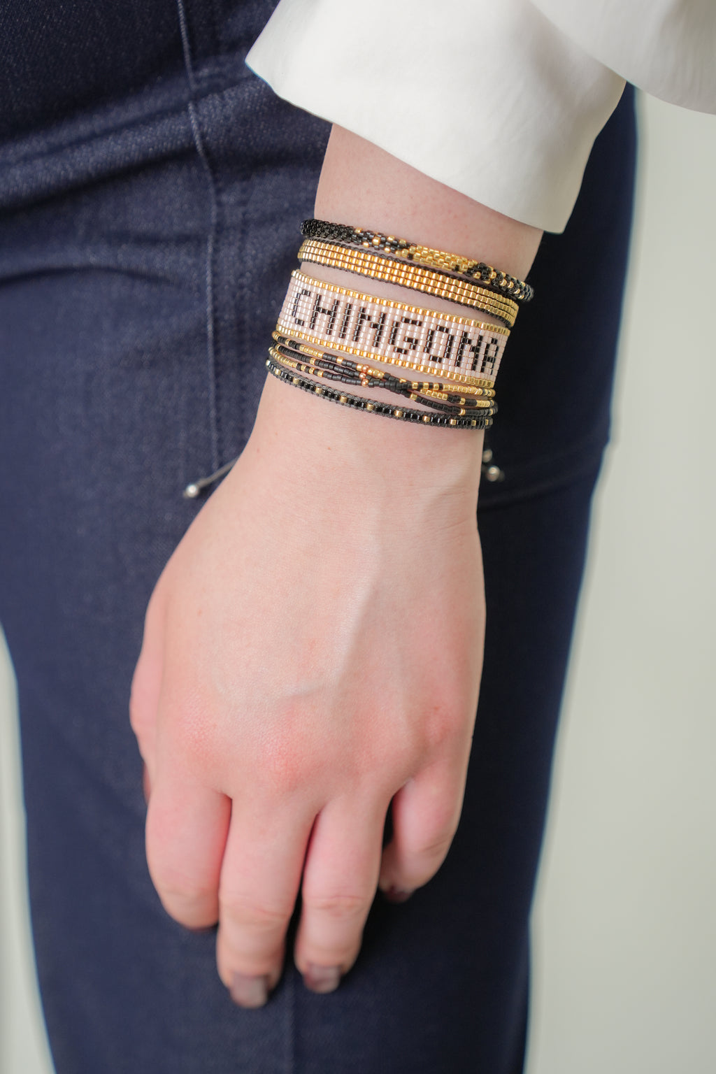 Set CHINGONA nude con negro