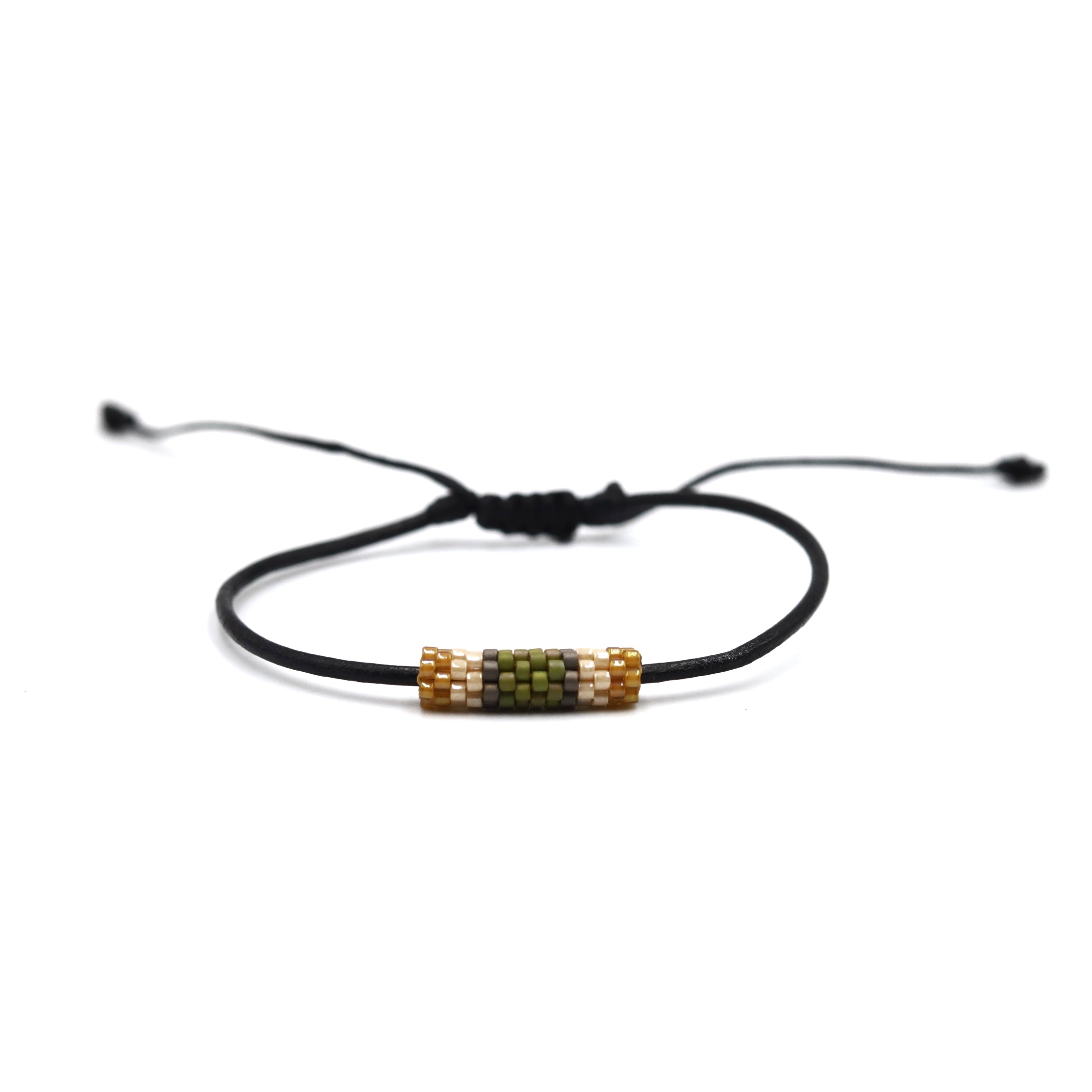 Pulsera Miyuki cilindro