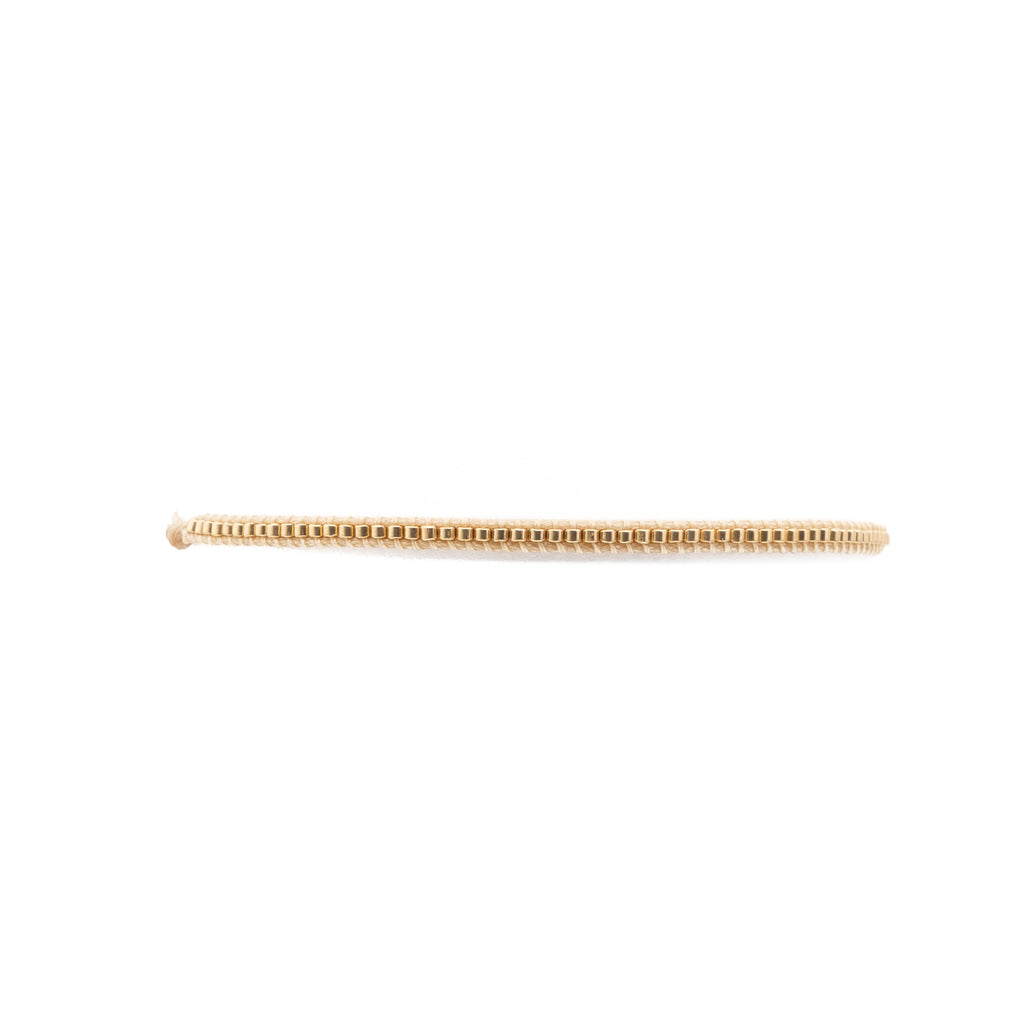 Pulsera Miyuki sencilla dorado