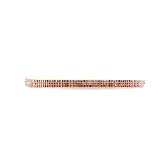 Pulsera Miyuki 3 lineas ROSE GOLD