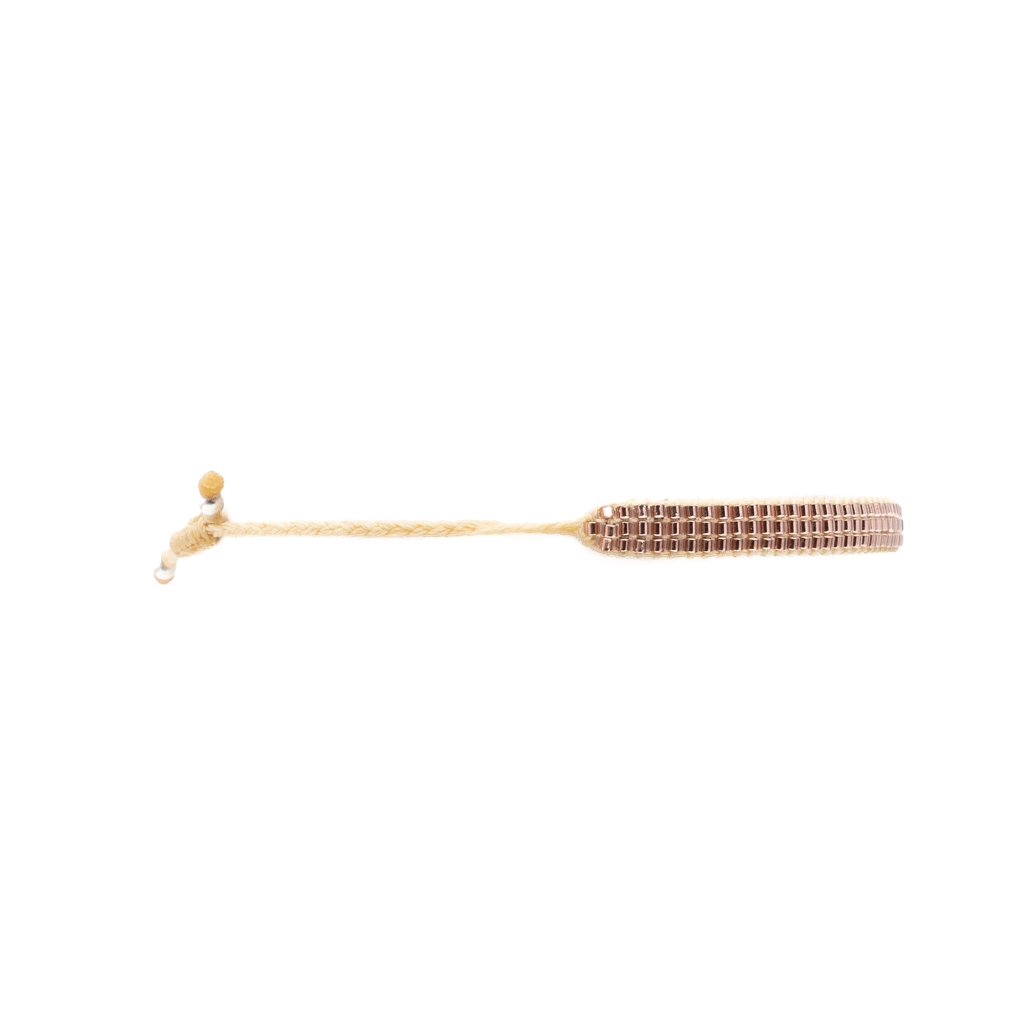 Pulsera Miyuki 3 lineas ROSE GOLD
