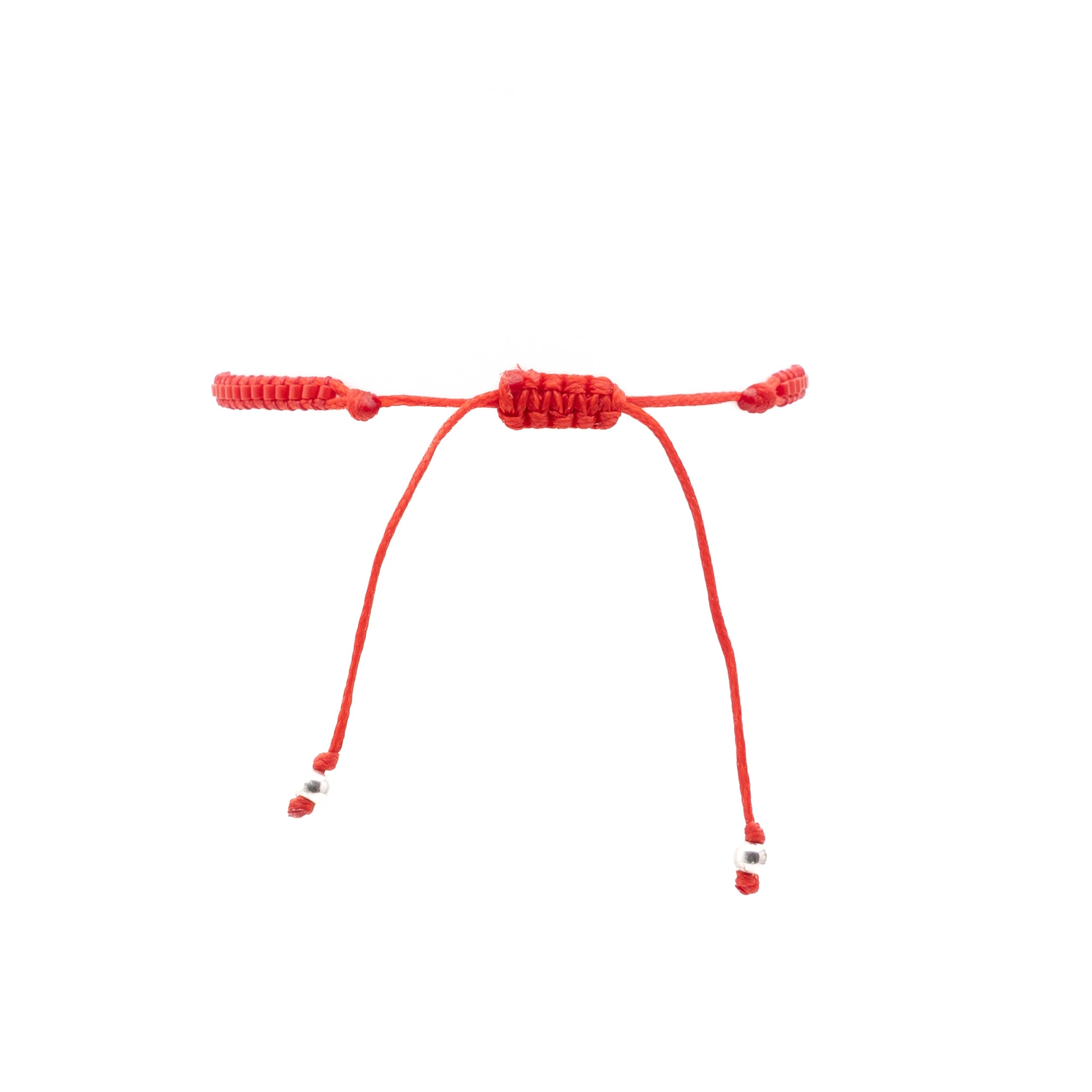 Pulsera Miyuki linea sencilla roja