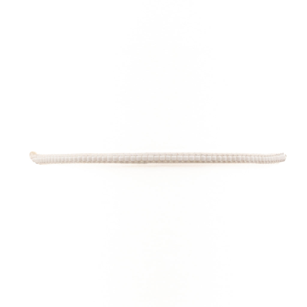 Pulsera Miyuki linea sencilla blanca