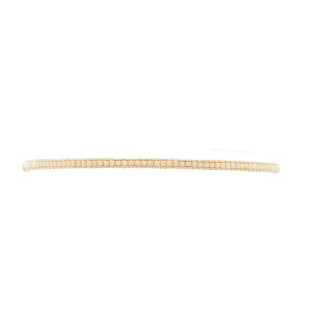 Pulsera Miyuki linea sencilla Nude