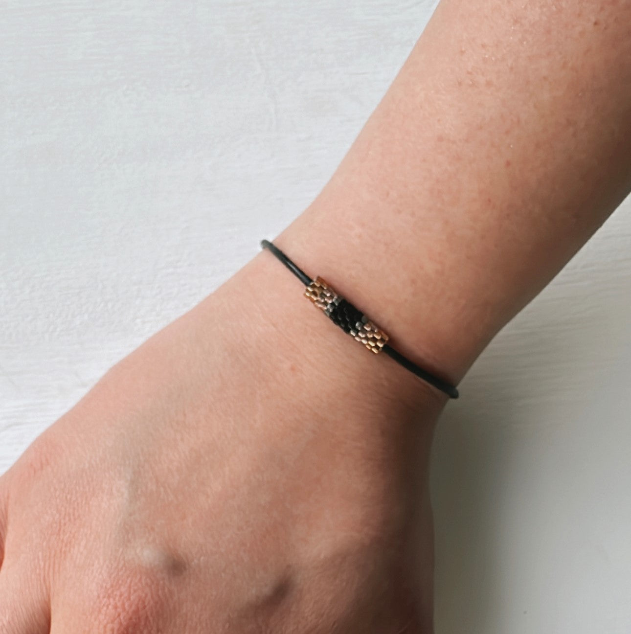 Pulsera Miyuki cilindro
