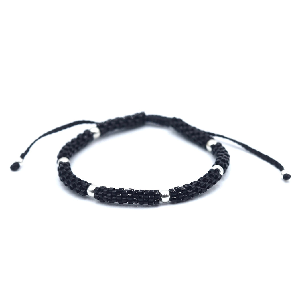 Pulsera redonda BOREAL NEGRA