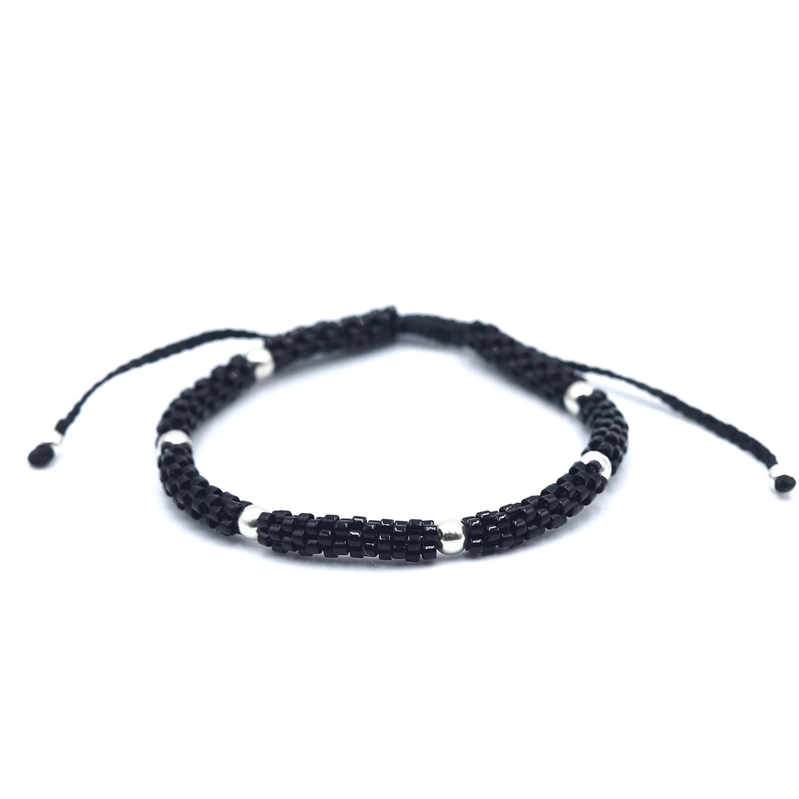 Pulsera redonda BOREAL NEGRA