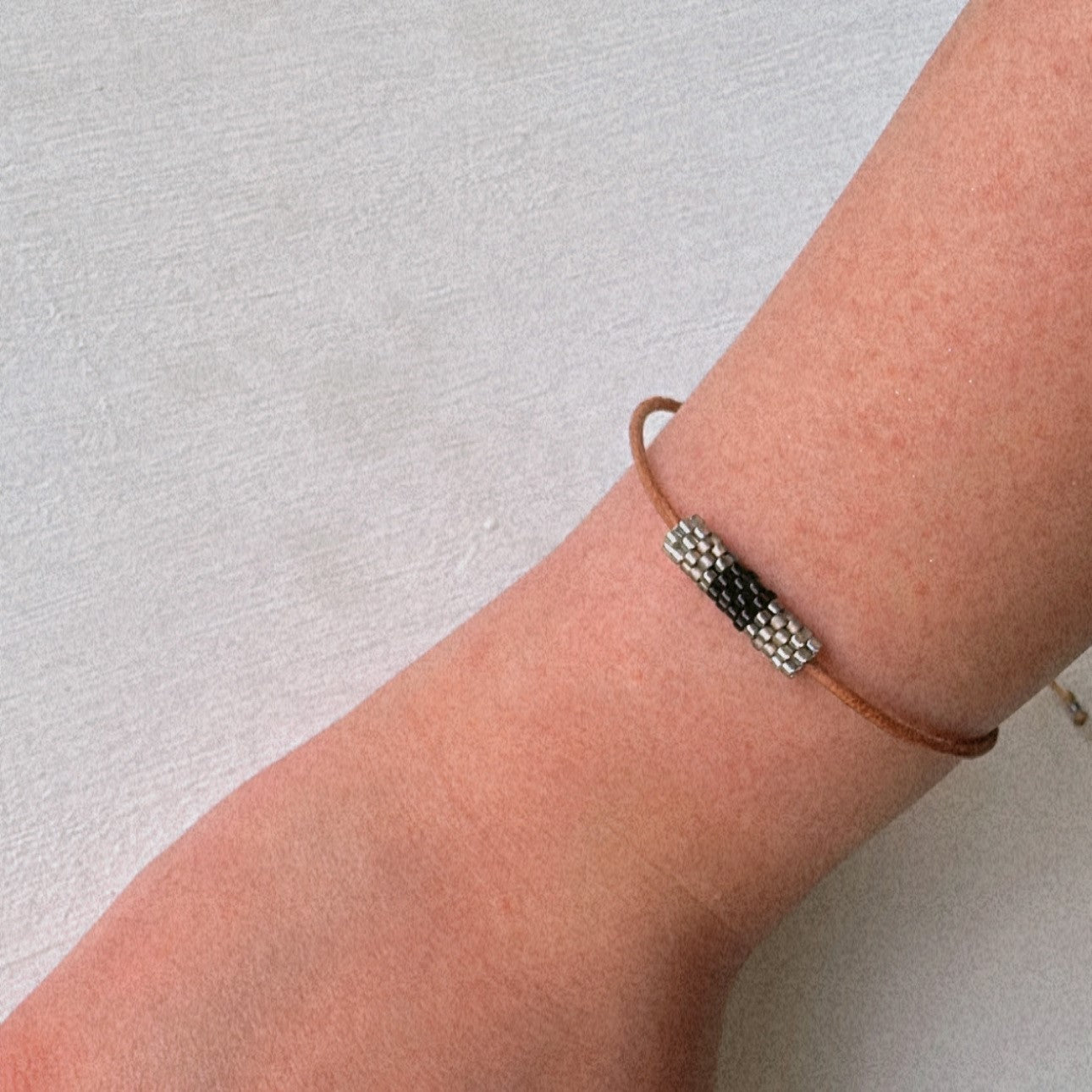 Pulsera Miyuki cilindro