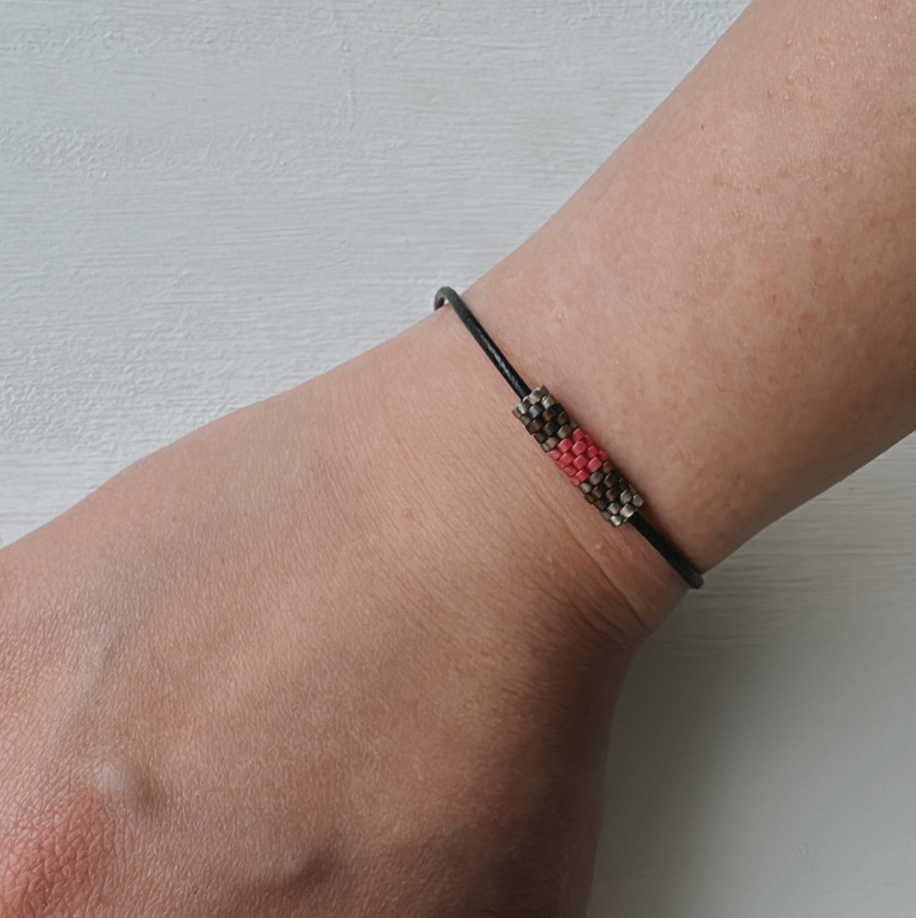 Pulsera Miyuki cilindro